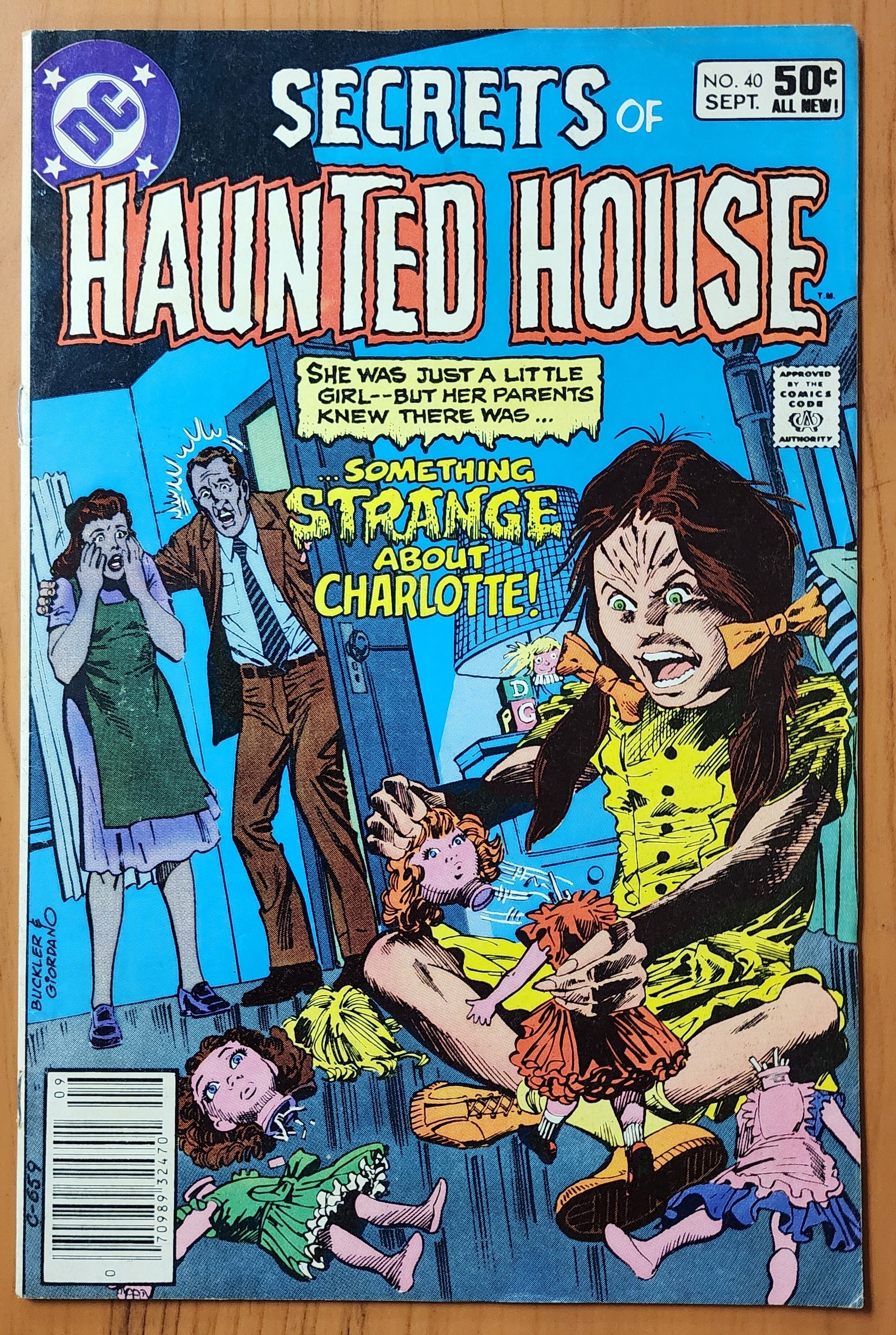 SECRETS OF HAUNTED HOUSE #40 1981 NEWSSTAND Secrets of Haunted House DC Comics