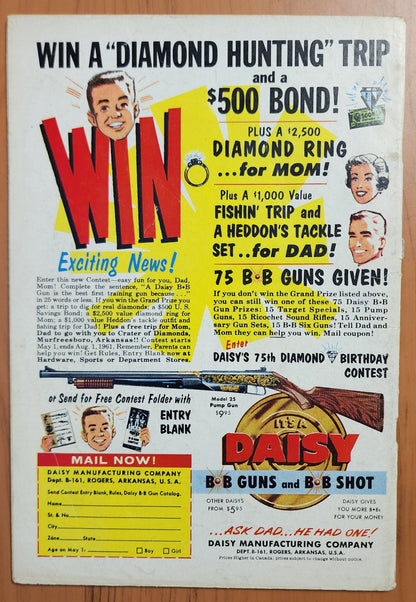 HOUSE OF MYSTERY #113 1961 Hose of Mystery DC Comics