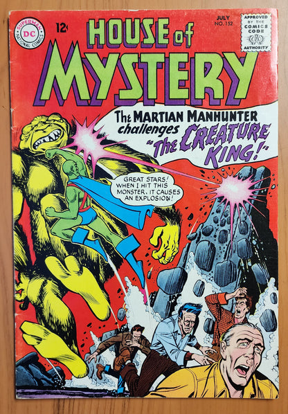 HOUSE OF MYSTERY #152 1965 Hose of Mystery DC Comics