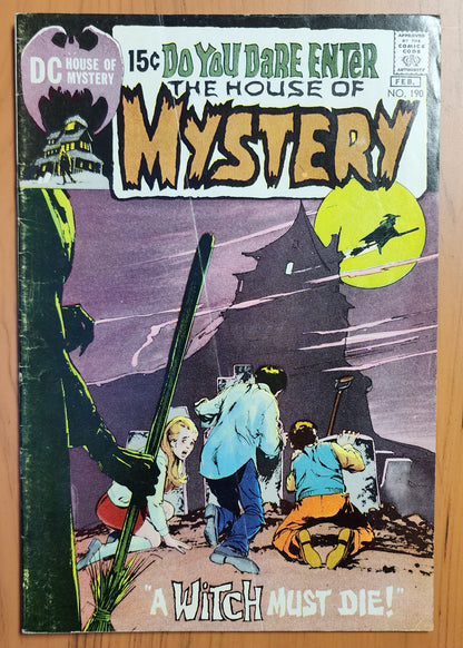 HOUSE OF MYSTERY #190 1971 NEAL ADAMS COVER Hose of Mystery DC Comics