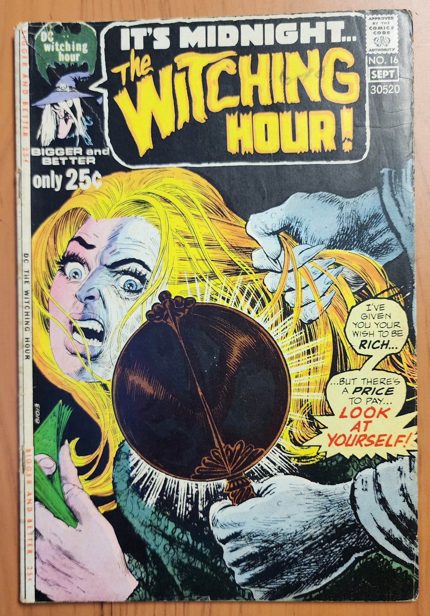 WITCHING HOUR #16 1971 [J01] Witching Hour DC Comics