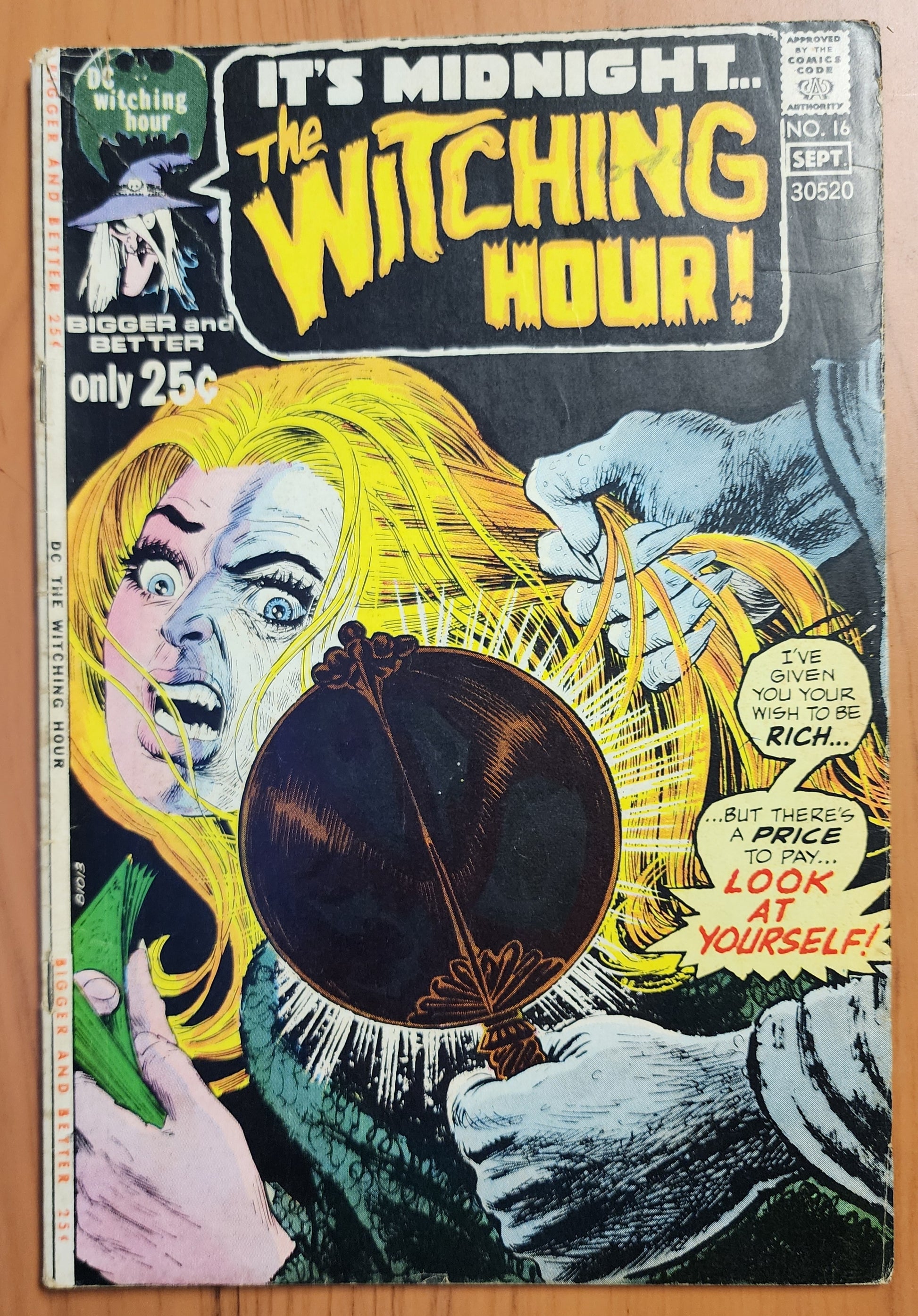 WITCHING HOUR #16 1971 [J01] Witching Hour DC Comics