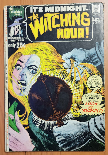 WITCHING HOUR #16 1971 [J01] Witching Hour DC Comics