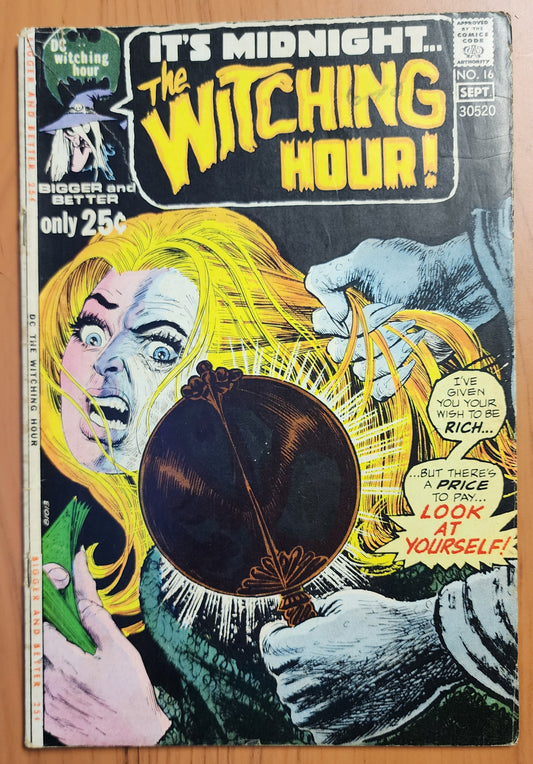 WITCHING HOUR #16 1971 [J01] Witching Hour DC Comics