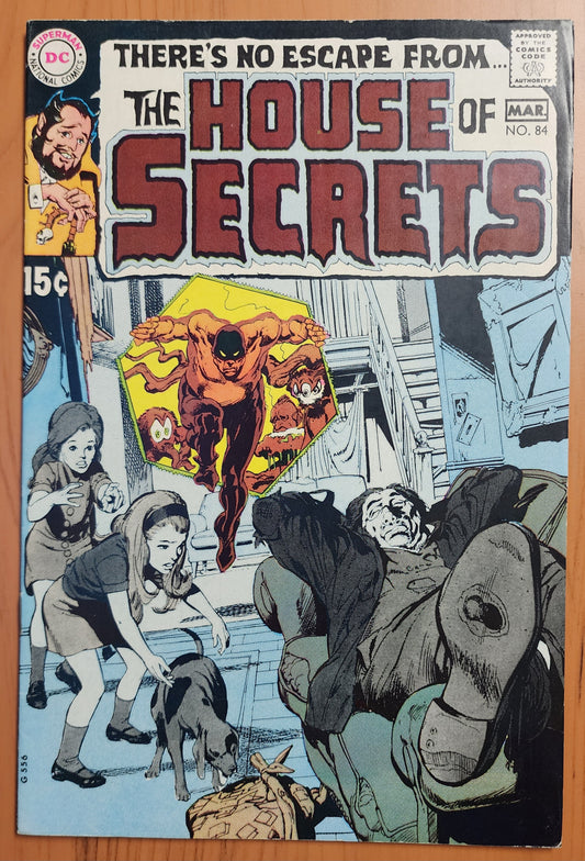 HOUSE OF SECRETS #84 1970 NEAL ADAMS COVER House of Secrets DC Comics