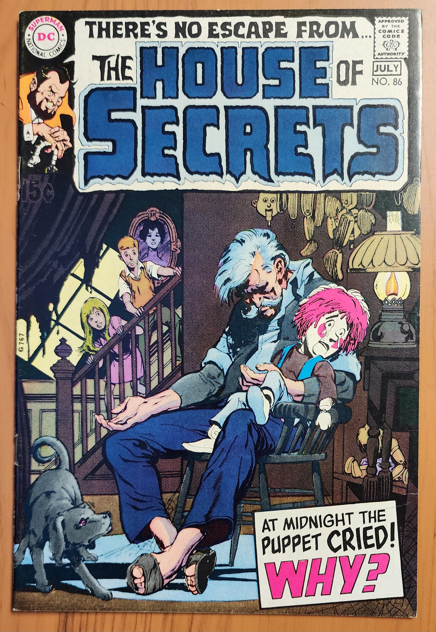 HOUSE OF SECRETS #86 1970 NEAL ADAMS COVER [J02] House of Secrets DC Comics