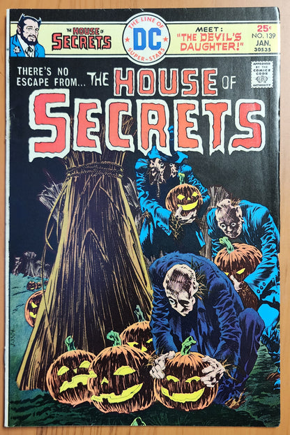 HOUSE OF SECRETS #139 1976 House of Secrets DC Comics