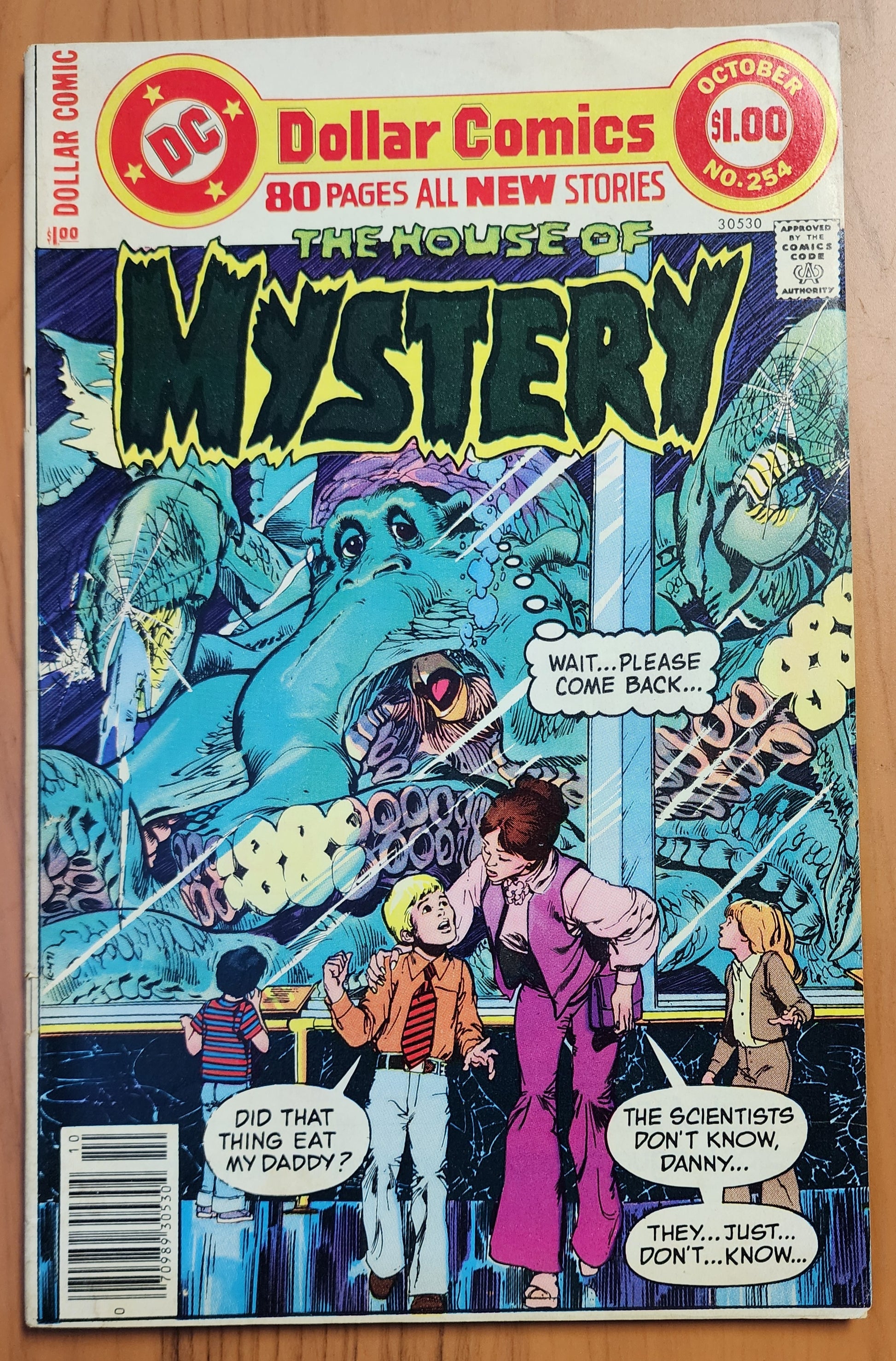 HOUSE OF MYSTERY #254 1977 House of Mystery DC Comics