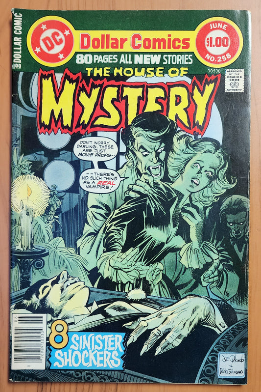 HOUSE OF MYSTERY #258 1978 House of Mystery DC Comics
