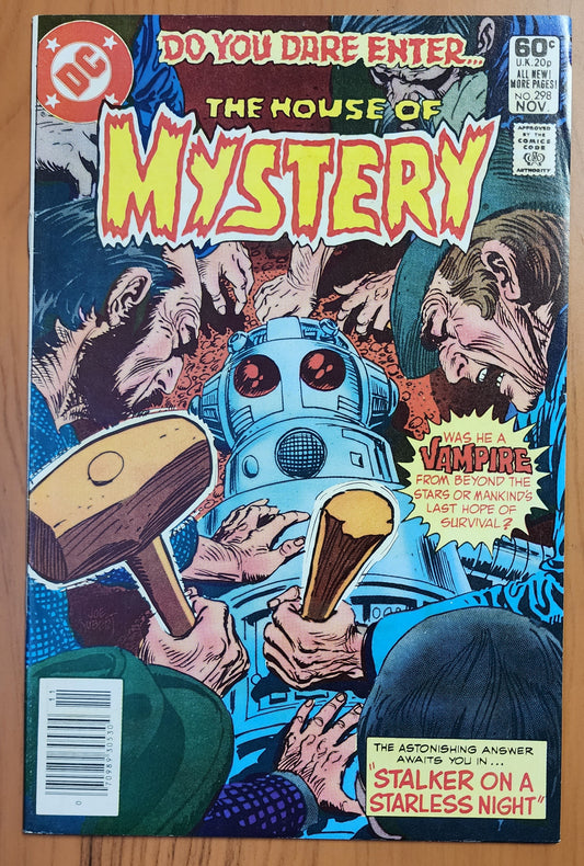 HOUSE OF MYSTERY #298 1981 NEWSSTAND House of Mystery DC Comics