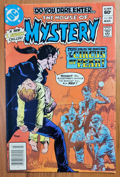 HOUSE OF MYSTERY #302 1982 NEWSSTAND House of Mystery DC Comics