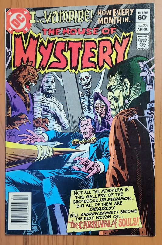 HOUSE OF MYSTERY #303 1982 NEWSSTAND House of Mystery DC Comics
