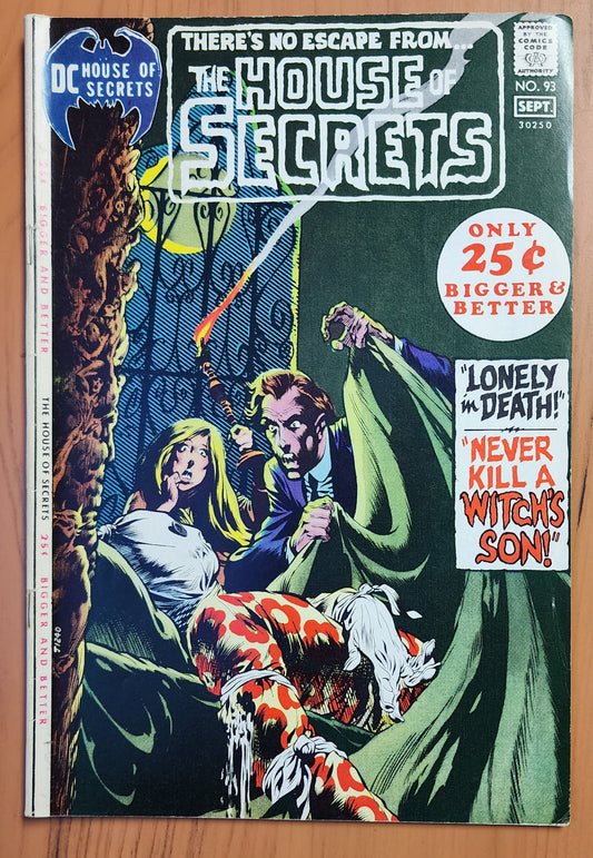 HOUSE OF SECRETS #93 1971 [J03] House of Mystery DC Comics