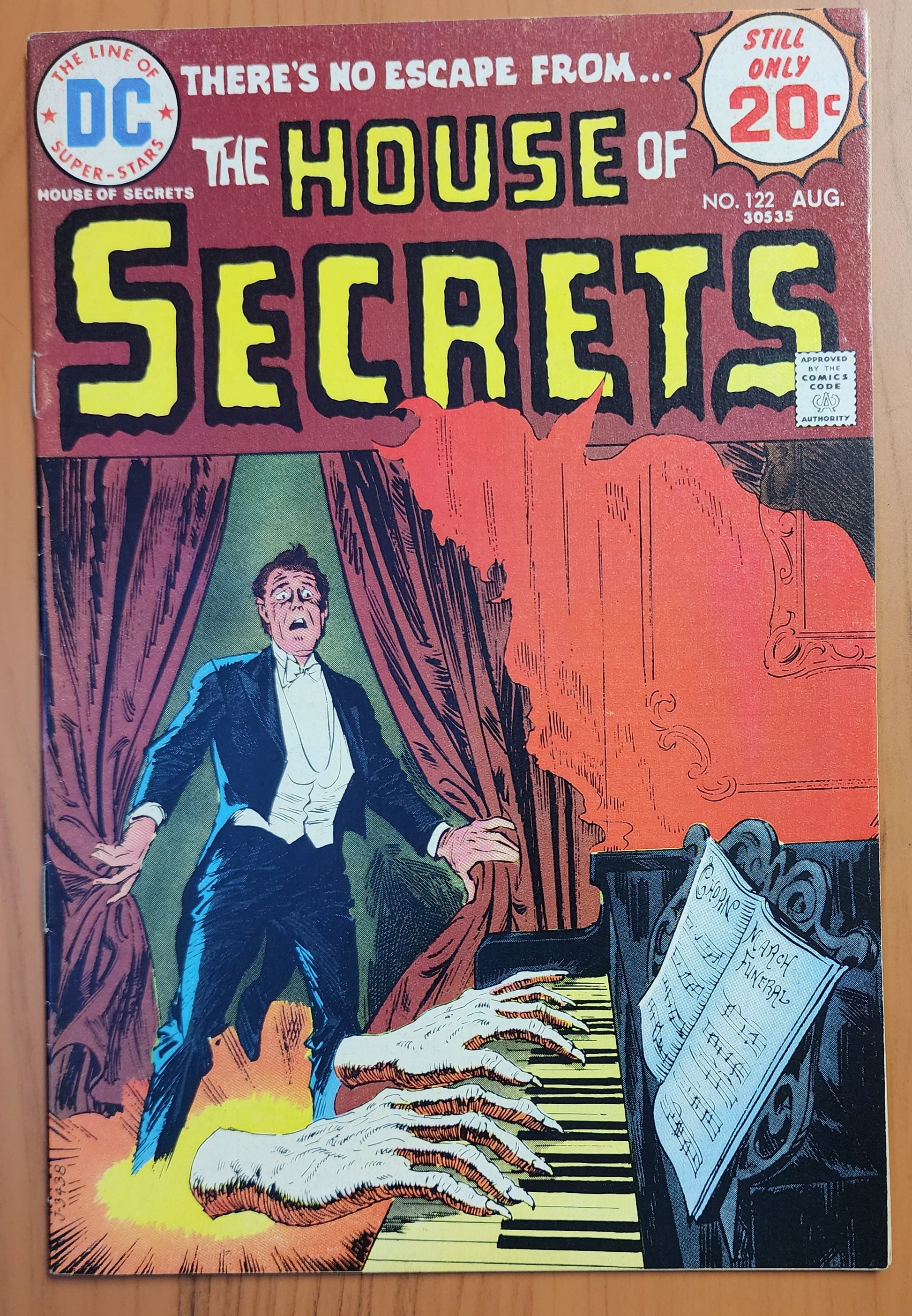 HOUSE OF SECRETS #122 1974 House of Mystery DC Comics