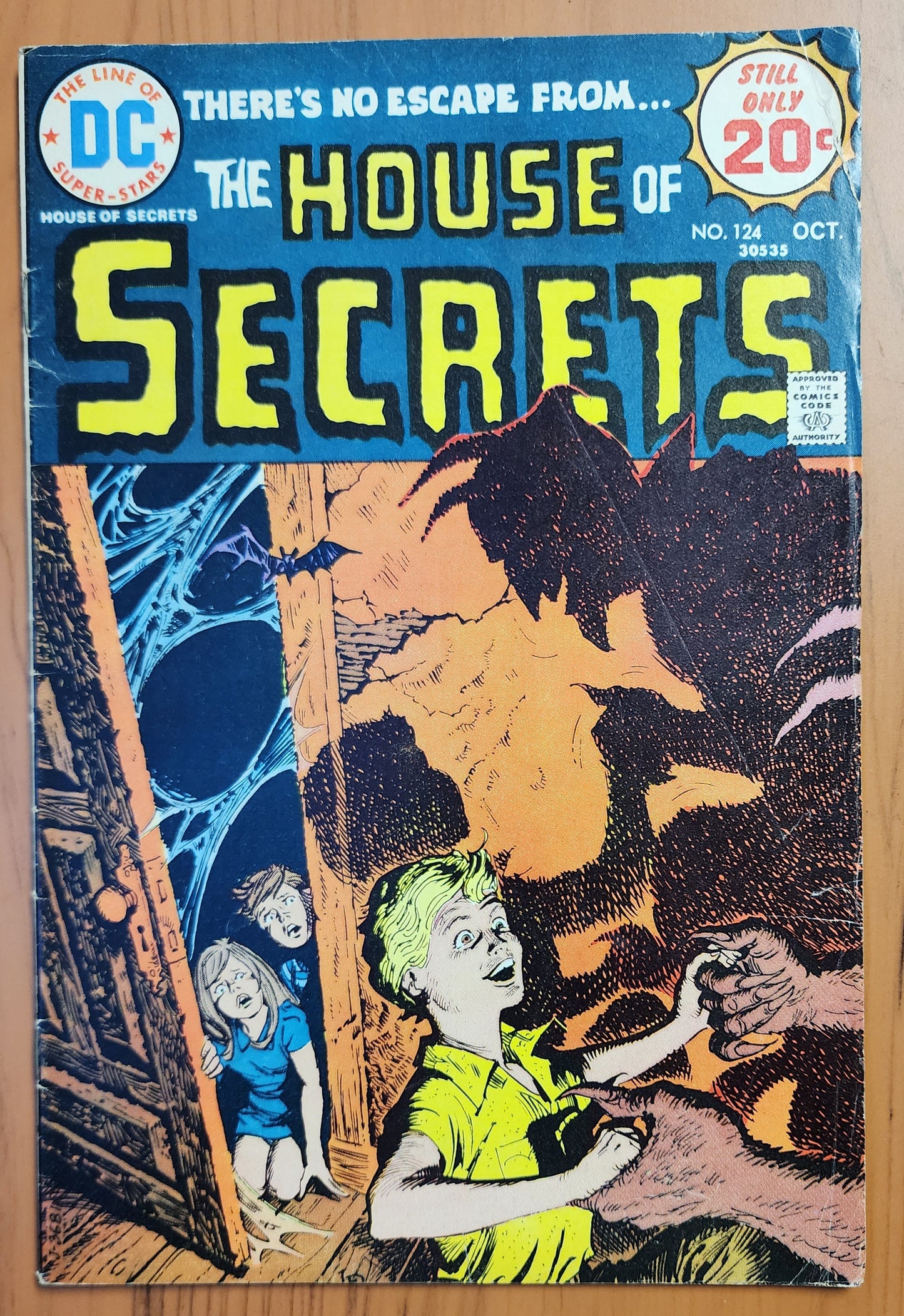 HOUSE OF SECRETS #124 1974 [J01] House of Mystery DC Comics