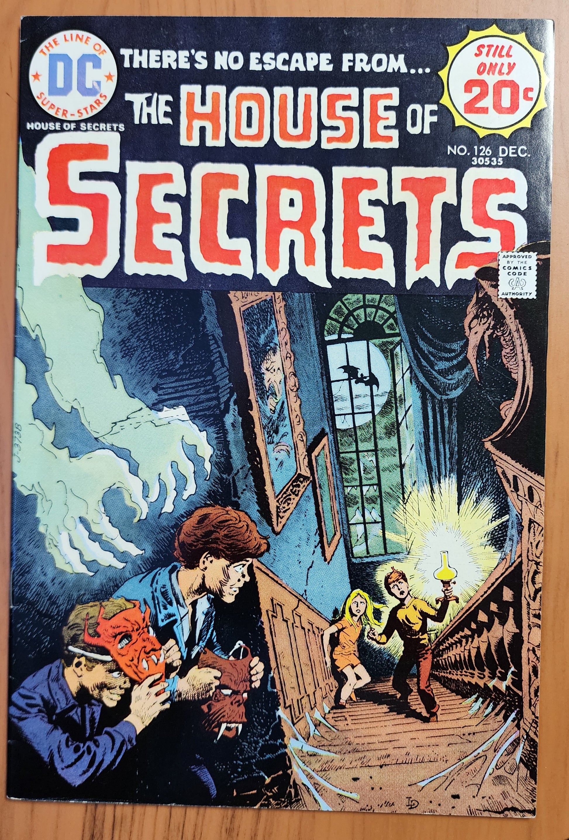 HOUSE OF SECRETS #126 1974 [J01] House of Mystery DC Comics