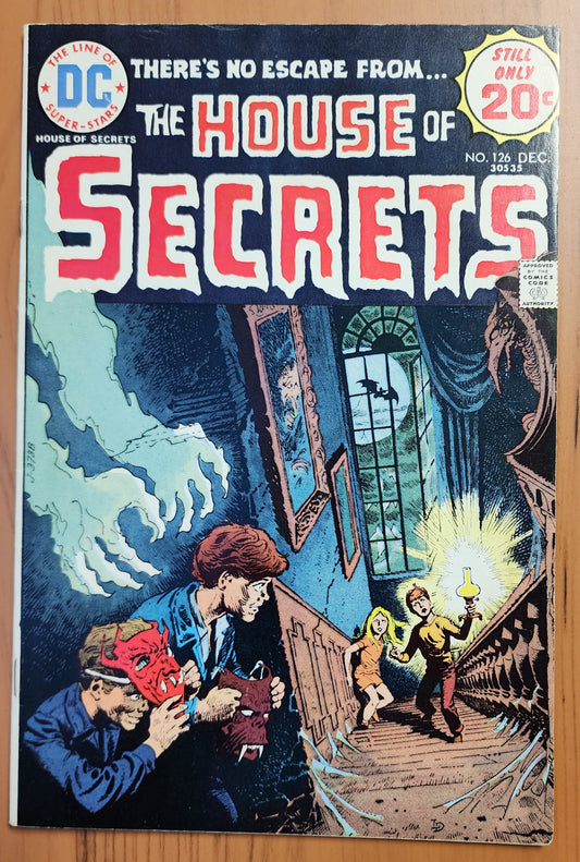HOUSE OF SECRETS #126 1974 [J02] House of Mystery DC Comics