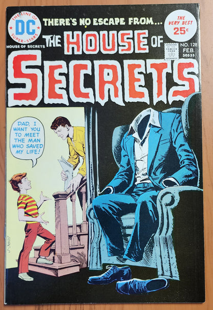 HOUSE OF SECRETS #128 1975 House of Mystery DC Comics