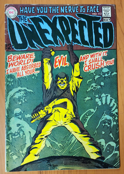 UNEXPECTED #112 1968 NEAL ADAMS COVER House of Mystery DC Comics