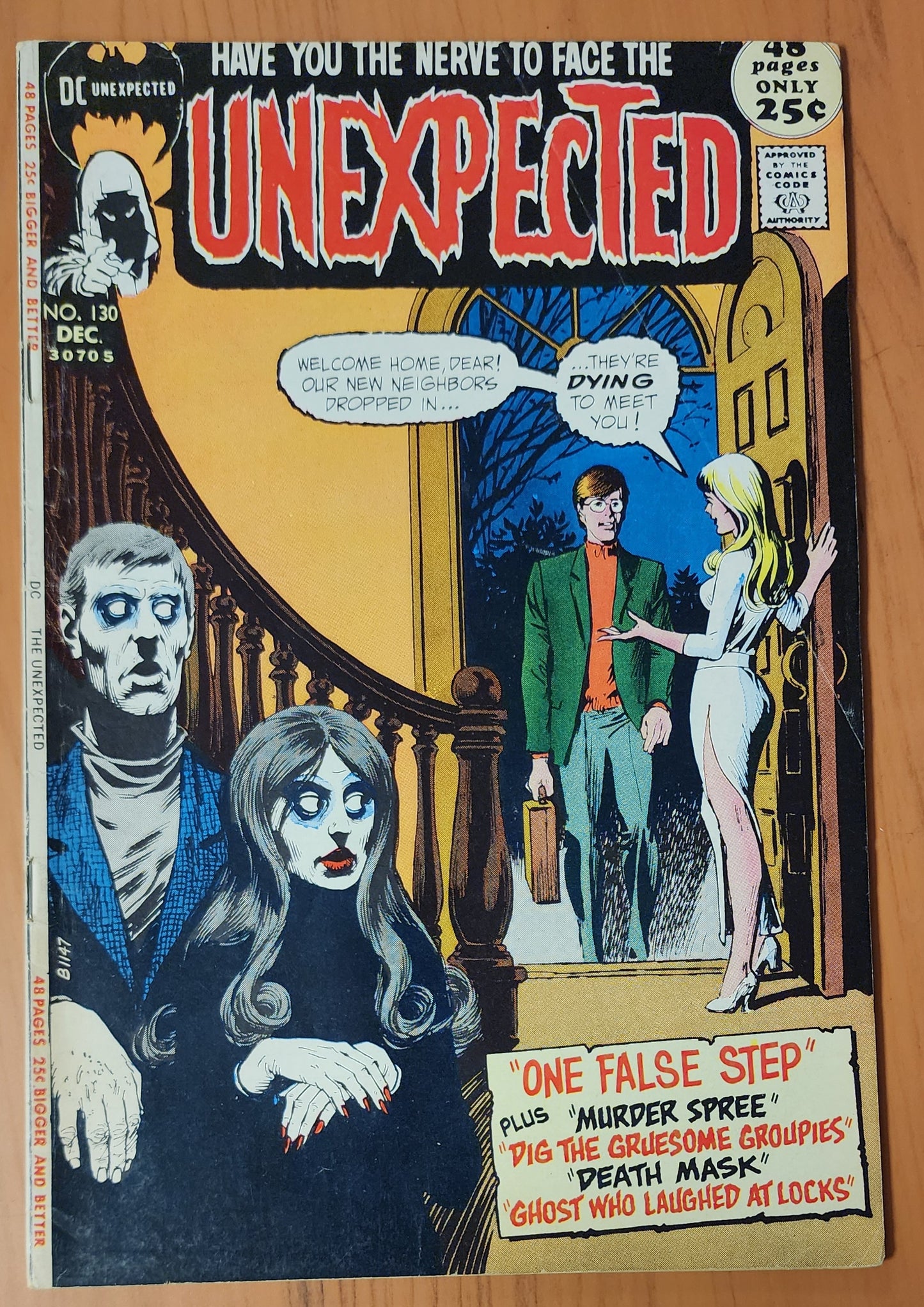 UNEXPECTED #130 1971 House of Mystery DC Comics