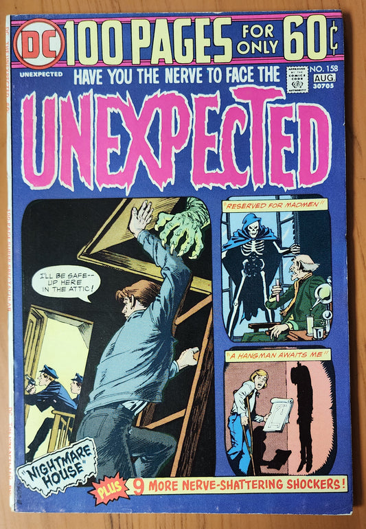 UNEXPECTED #158 1974 [J01] House of Mystery DC Comics