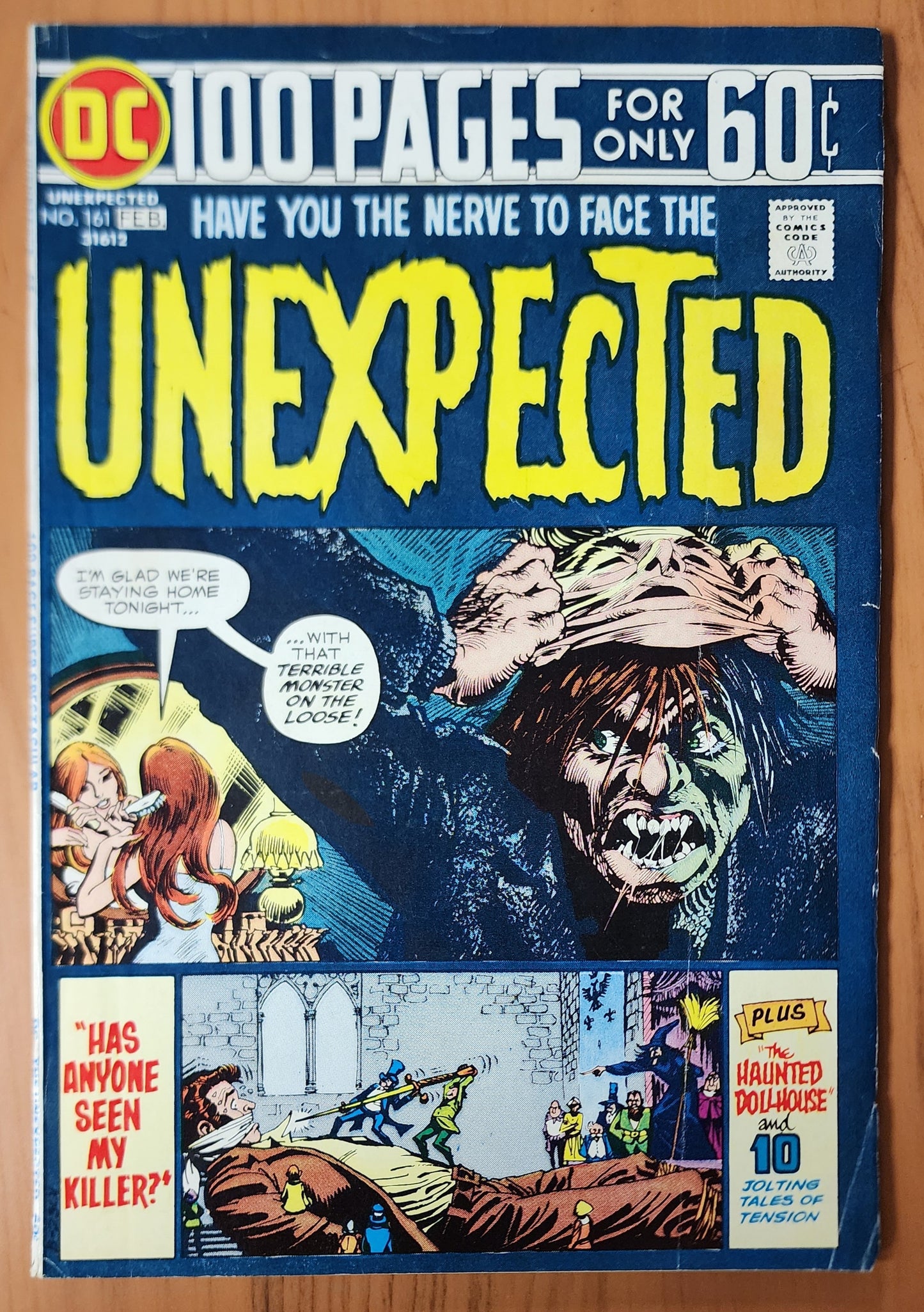 UNEXPECTED #161 1975 House of Mystery DC Comics
