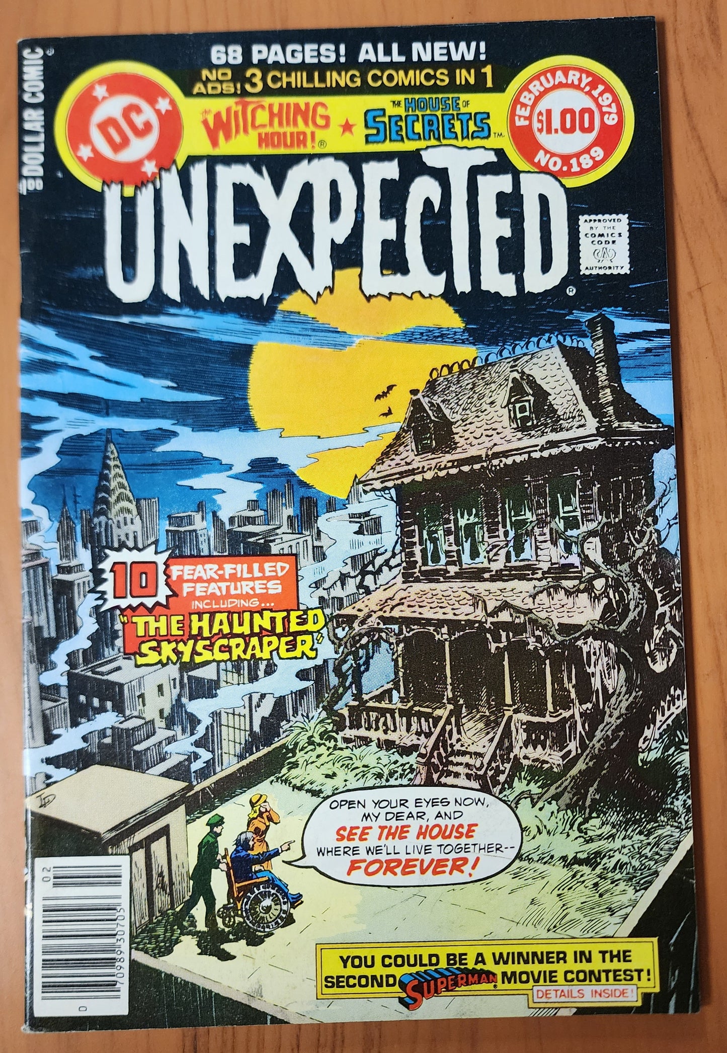 UNEXPECTED #189 1979 House of Mystery DC Comics