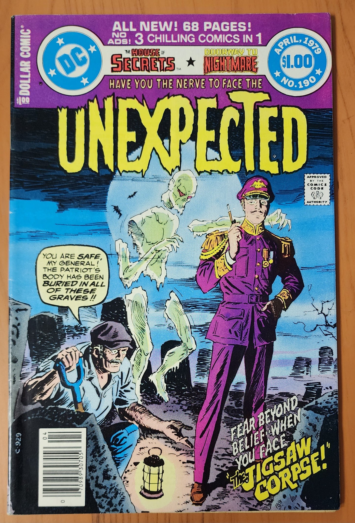 UNEXPECTED #190 1979 House of Mystery DC Comics