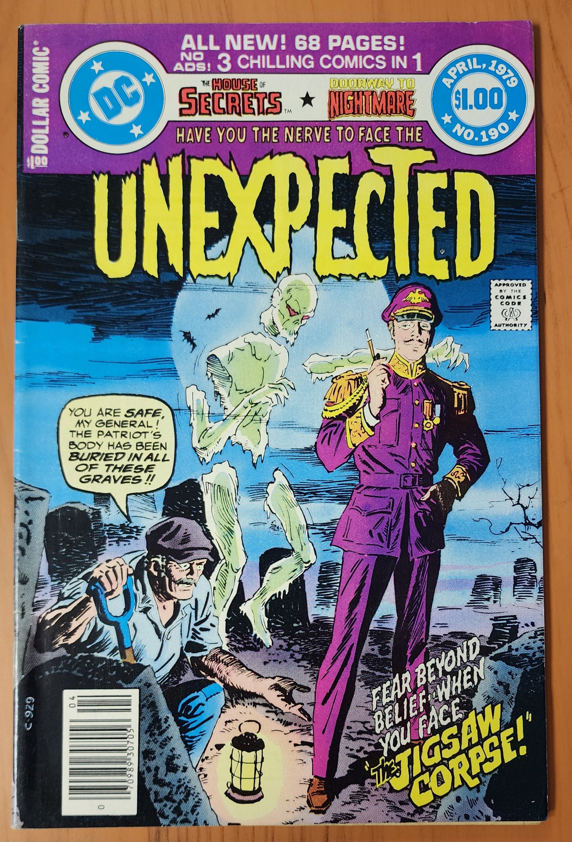 UNEXPECTED #190 1979 House of Mystery DC Comics
