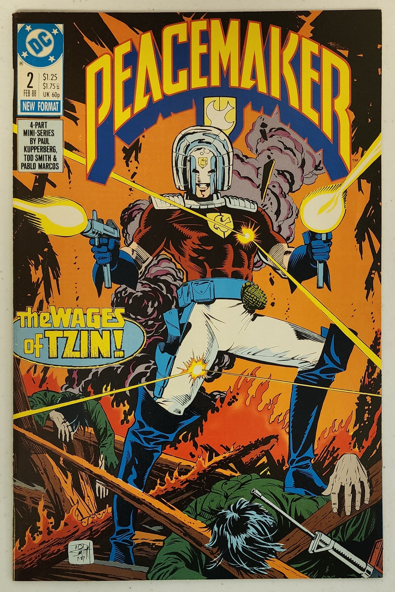 PEACEMAKER #1-4 COMPLETE MINI SET 1988 Peacemaker DC COMICS