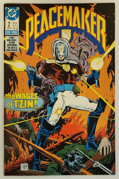 PEACEMAKER #1-4 COMPLETE MINI SET 1988 Peacemaker DC COMICS