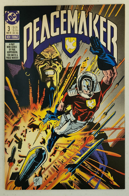 PEACEMAKER #1-4 COMPLETE MINI SET 1988 Peacemaker DC COMICS