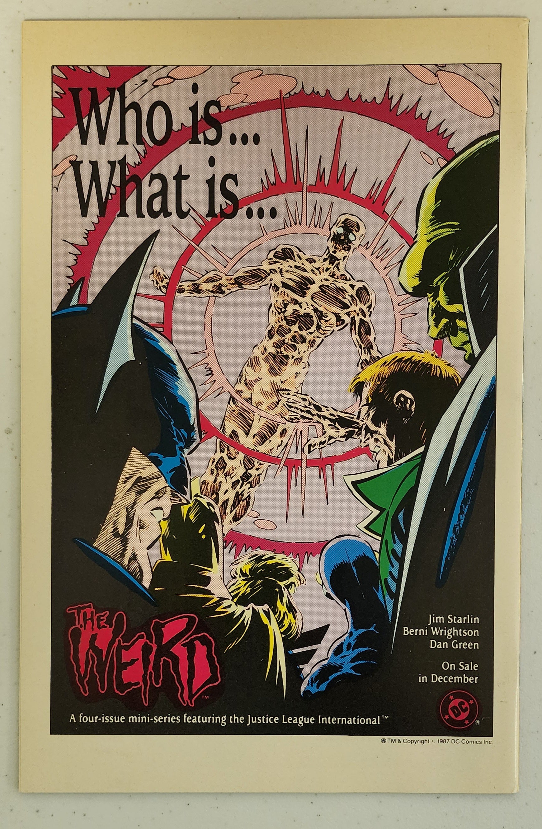 PEACEMAKER #1-4 COMPLETE MINI SET 1988 Peacemaker DC COMICS