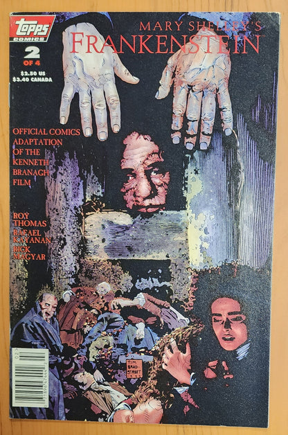 MARY SHELLEYS FRANKENSTEIN #2 1994 TOPPS