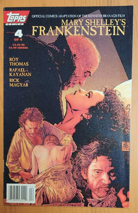 MARY SHELLEYS FRANKENSTEIN #4 1994 TOPPS