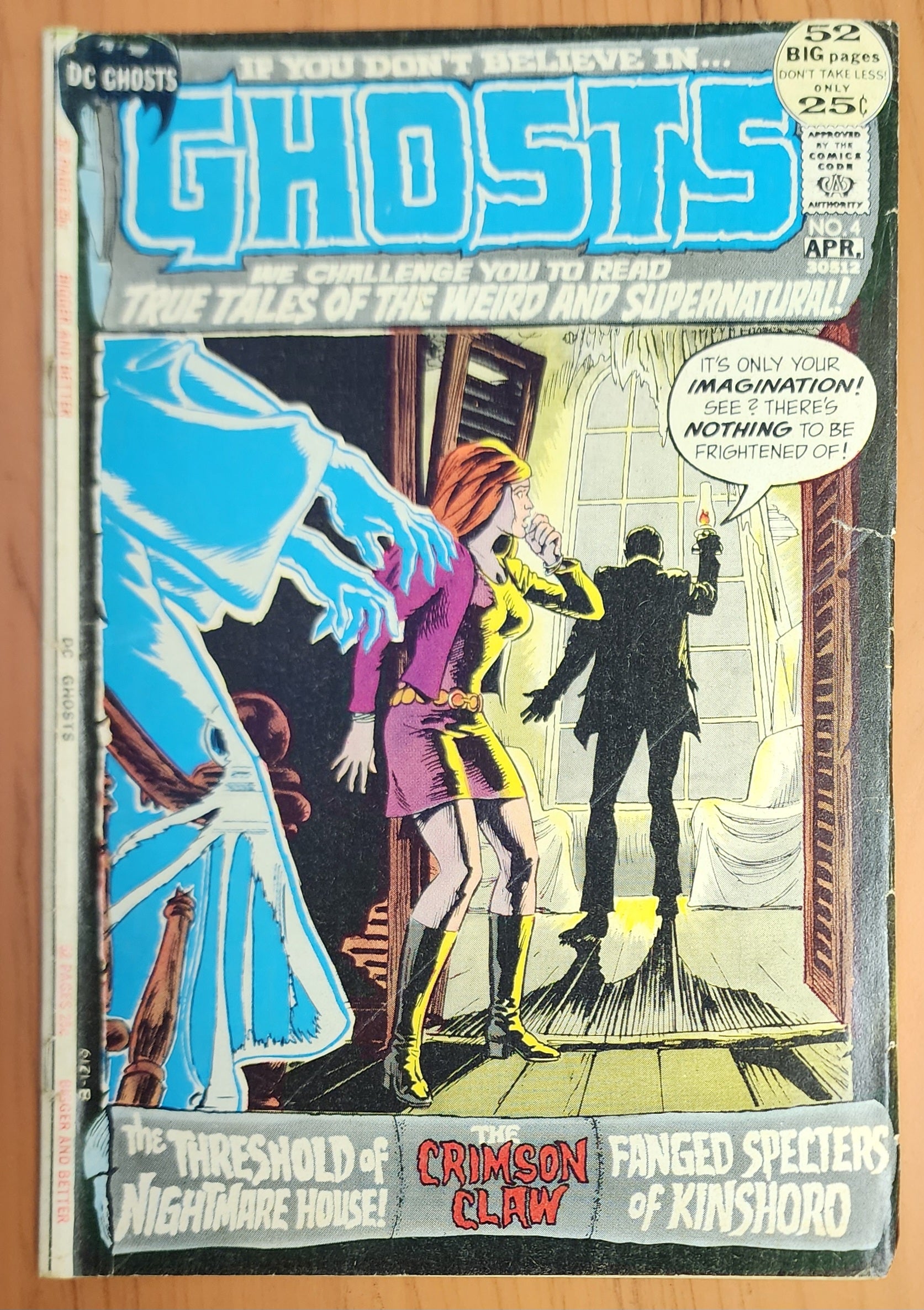 GHOSTS #4 1972 House of Mystery DC Comics