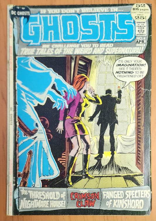 GHOSTS #4 1972 House of Mystery DC Comics