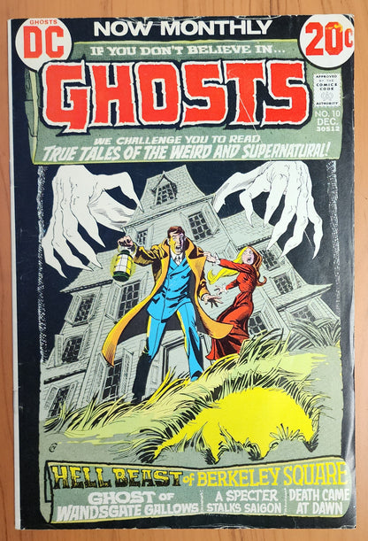 GHOSTS #10 1973 House of Mystery DC Comics