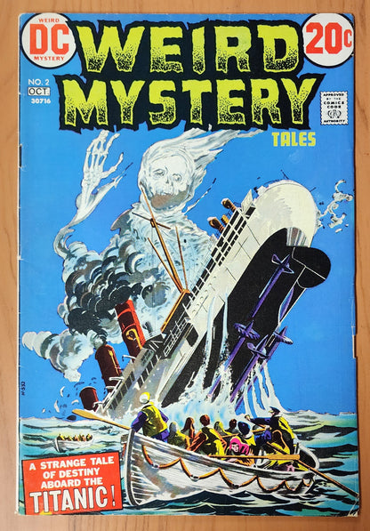 WEIRD MYSTERY TALES #2 1972 House of Mystery DC Comics