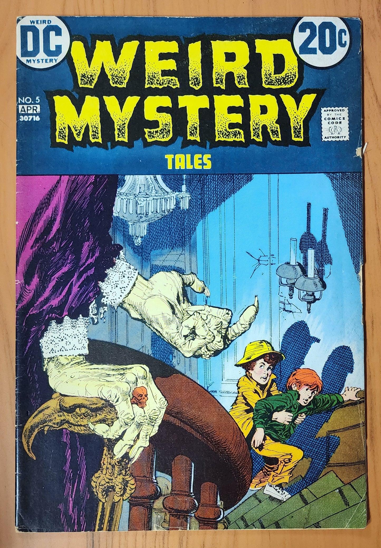 WEIRD MYSTERY TALES #5 1973 House of Mystery DC Comics