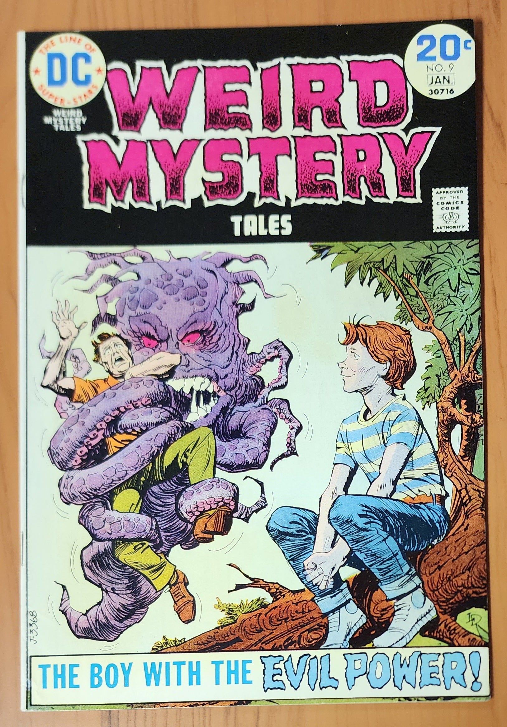 WEIRD MYSTERY TALES #9 1973 [J01] House of Mystery DC Comics