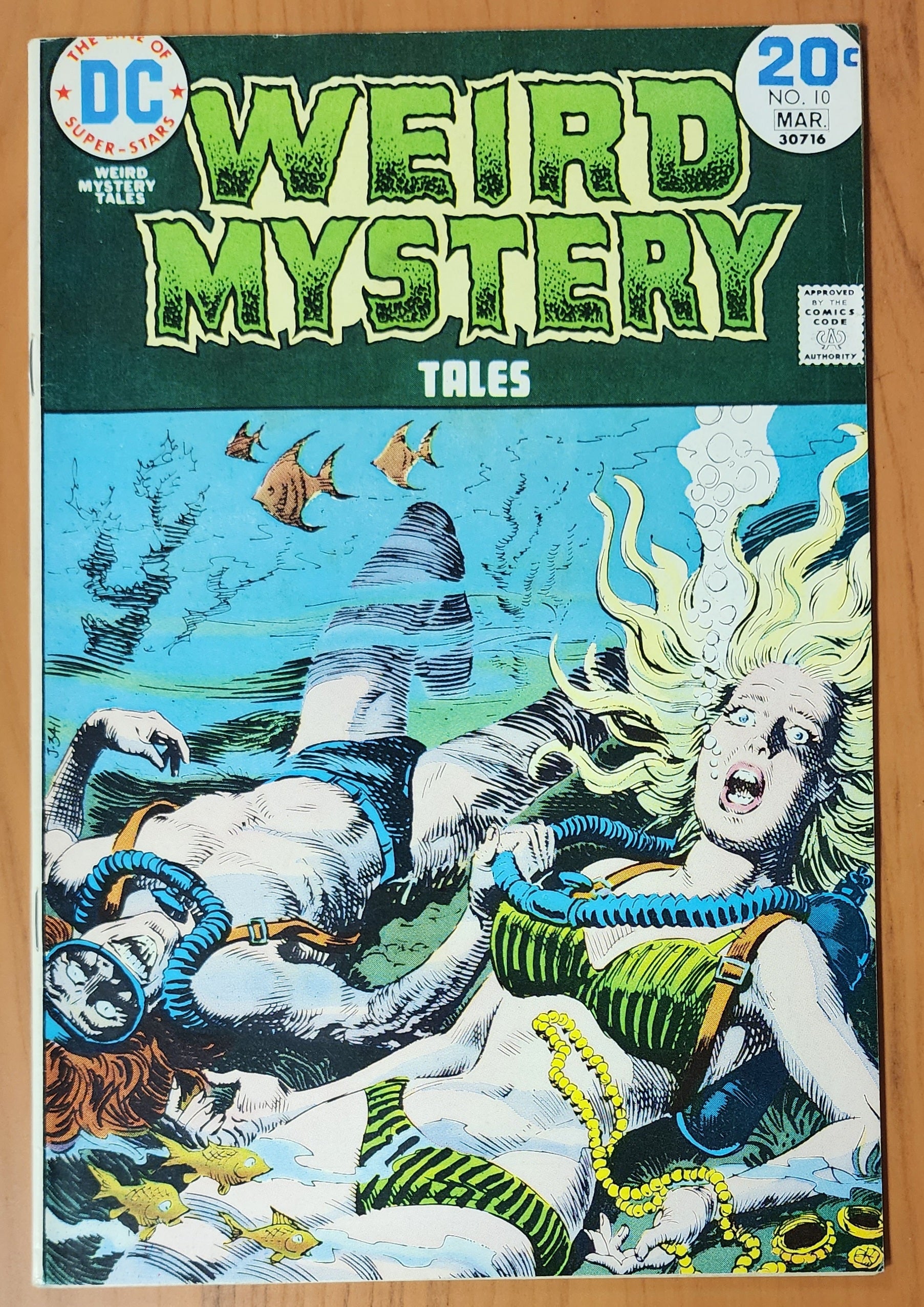 WEIRD MYSTERY TALES #10 1973 [J01] House of Mystery DC Comics