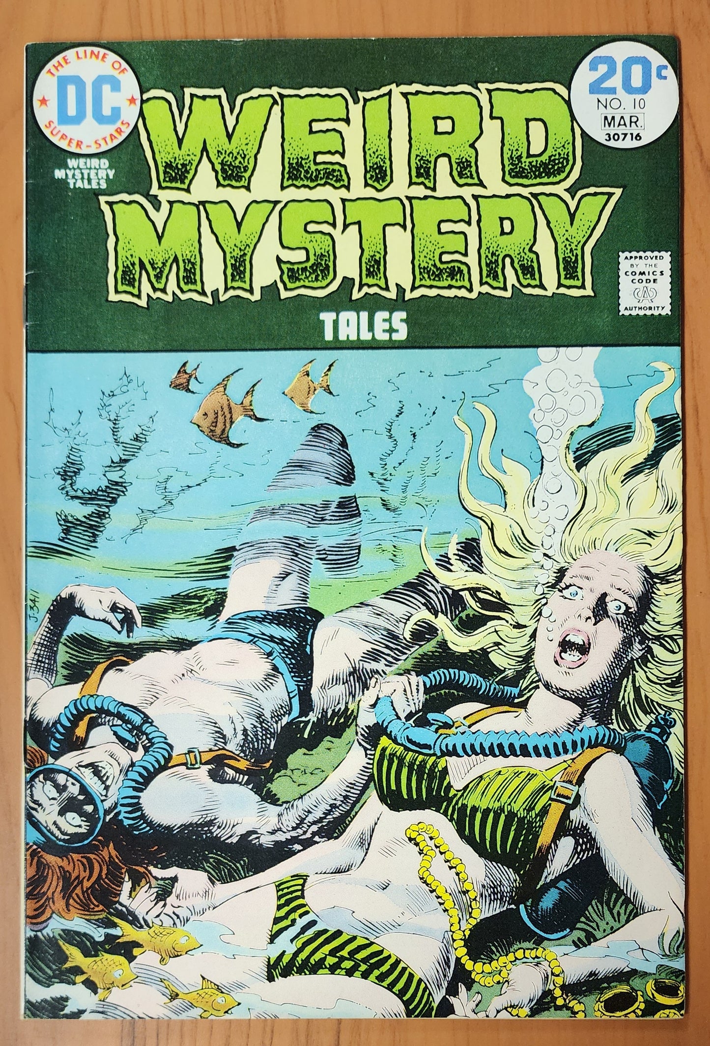 WEIRD MYSTERY TALES #10 1973 [J02] House of Mystery DC Comics
