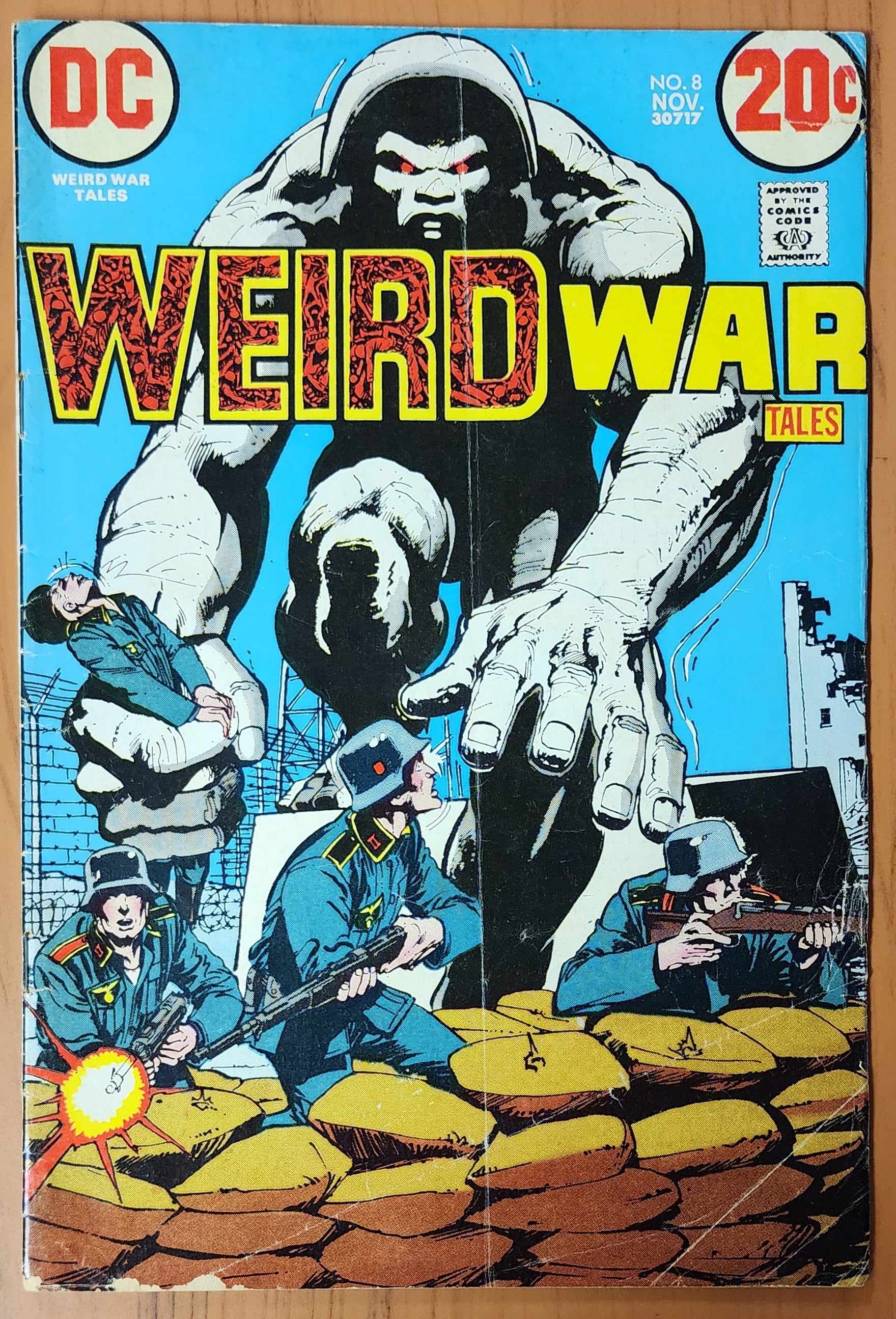 WEIRD WAR TALES #8 1972 House of Mystery DC Comics