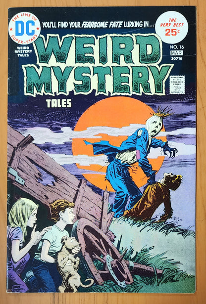 WEIRD MYSTERY TALES #16 1975 House of Mystery DC Comics