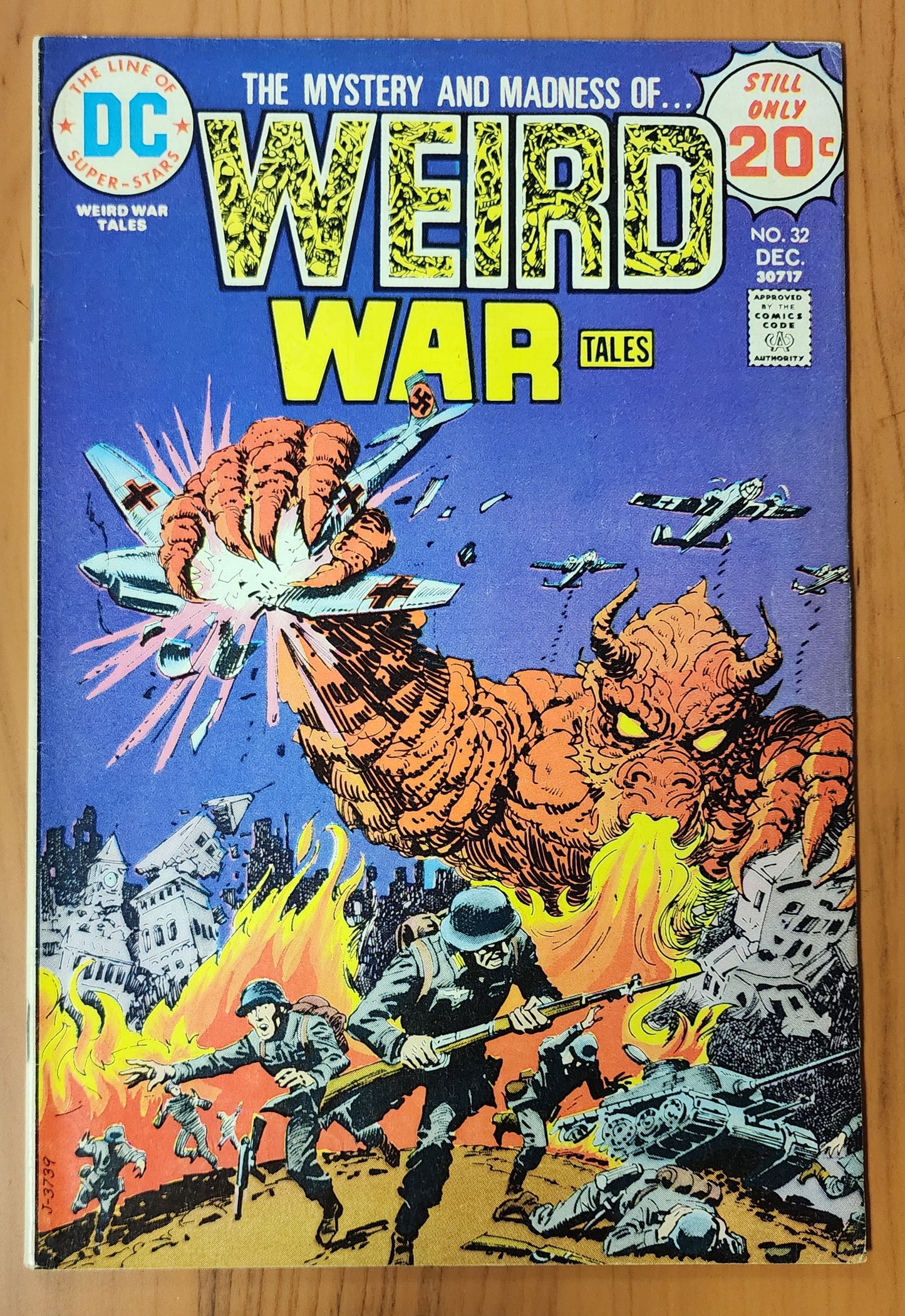 WEIRD WAR TALES #32 1974 House of Mystery DC Comics