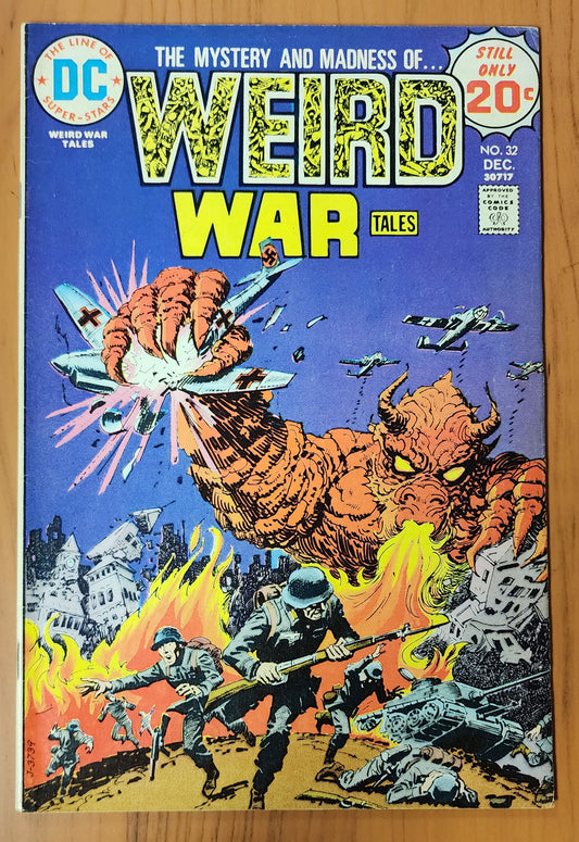WEIRD WAR TALES #32 1974 House of Mystery DC Comics