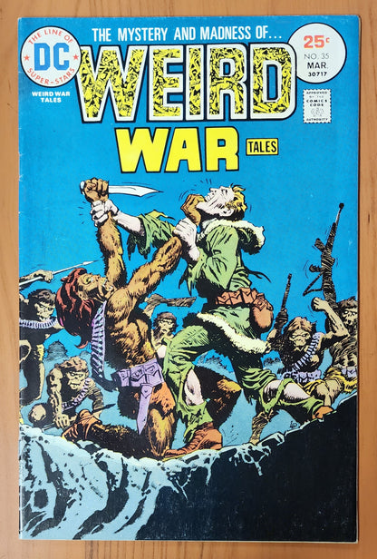 WEIRD WAR TALES #35 1975 House of Mystery DC Comics