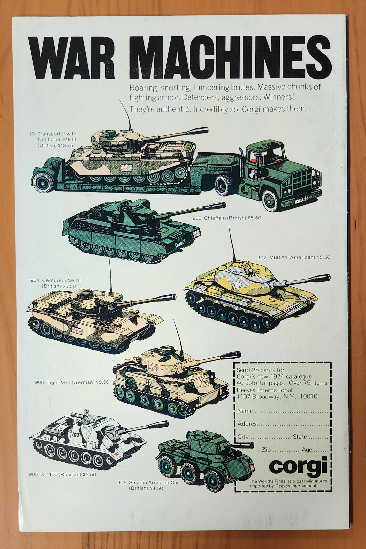 WEIRD WAR TALES #35 1975 House of Mystery DC Comics