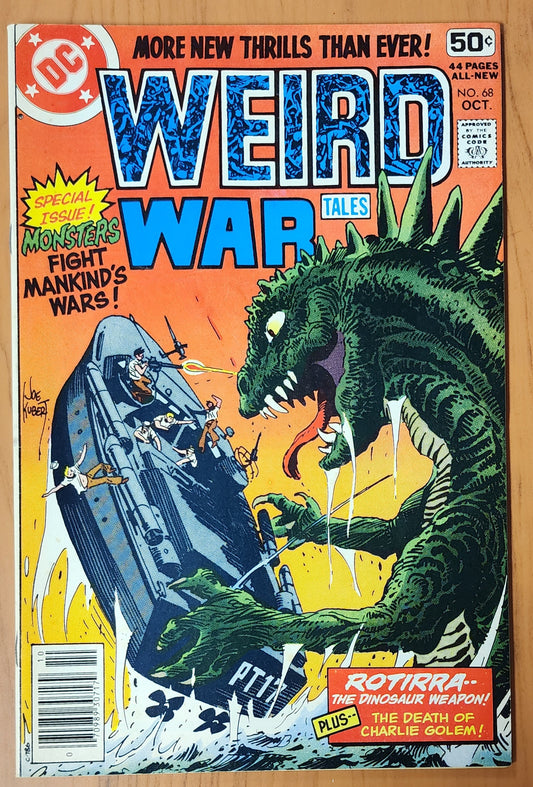 WEIRD WAR TALES #68 1978 House of Mystery DC Comics